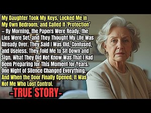HER STORY FROM NEBRASKA 👵💔One Night, My Daughter Locked Me In My Own Bedroom And Took My Keys…