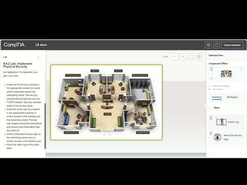 9.4.2 - Lab: Implement Physical Security