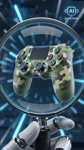 PS4 Camo Green DualShock 4 Wireless Game Controller | Bluetooth Gaming Controller for PlayStation 4