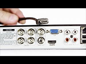 Uniden Guardian - Setting up the DVR