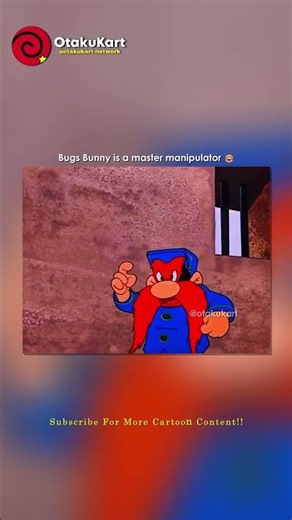 Bugs Bunny is a master manipulator 😂 #shorts #cartoon