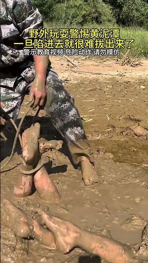Soldier Trapped in Deep Mud! Extreme Survival Training Explained