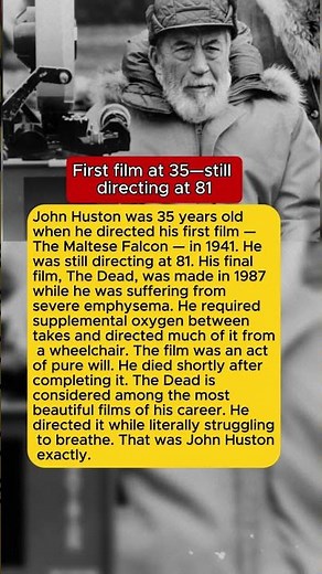He Directed His Last Film At 81—On Oxygen Between Takes, But He Finished It Anyway.