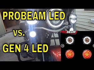 CUSTOM DYNAMICS PROBEAM LED vs. GEN 4 LED