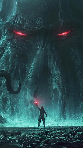 A cena do Cthulhu em ‘Underwater’ é uma das cenas mais assustadoras em um filme de terror! #cthulhu #underwater #filmedeterror #cenas#lovecraft #fyyyyy #fyp