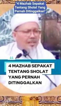 "4 Mazhab Sepakat Tentang Sholat Yang Pernah Ditinggalkan" #quran #surah #hadis #short #sholat