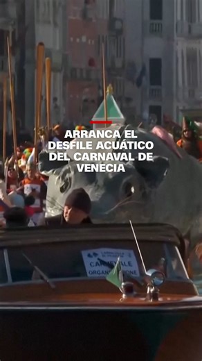 Barcos y carrozas recorrieron los canales de Venecia en el inicio del Carnaval, con multitudes enmascaradas a lo largo de las orillas. El tema de este año está vinculado a la celebración de los Juegos Olímpicos de Invierno en Italia. | CNN en Español