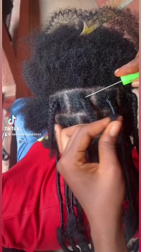 1.6K views · 28 reactions | Installing locs using soft locs method #braidgoddess | Braid Goddess | Facebook