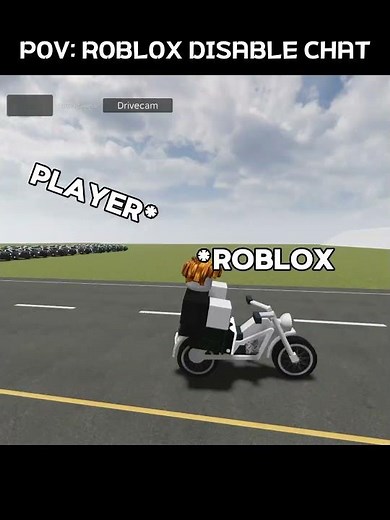 POV: ROBLOX DISABLE CHAT #roblox