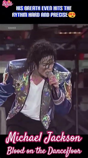 Michael Jackson 'Blood on the Dancefloor' Live (delab edit) MJs Breath Hits Every Beat.