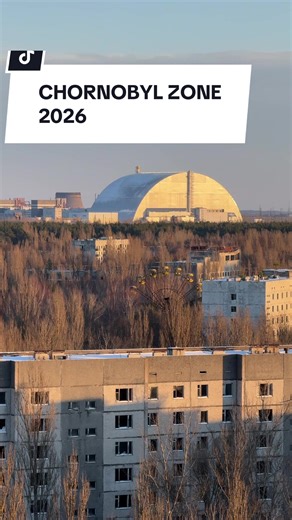 My first press tour to Chornobyl Zone in 2026! ☢️ Two magical days… Here’s a breathtaking view of Pripyat from a rooftop😍 #pripyat #chernobyl #chernobylhbo #abandoned #stalker