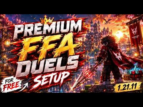 🏆 FREE 1.21.8 MINECRAFT PVP FFA SETUP | BEST PRACTICE SERVER SETUP FOR JAVA & BEDROCK!
