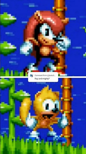 Sonic Mania Plus - Mighty & Ray Victory Animations