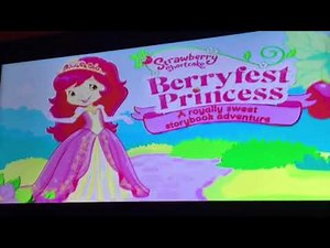 Opening to Strawberry Shortcake: Berry Tales 2015 DVD