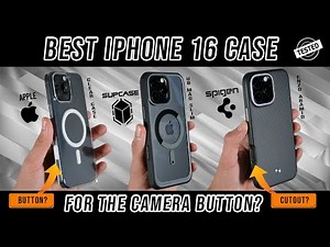 BEST iPhone 16 Case for the Camera Button? | Apple Case vs. Alternatives