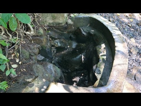 “Water is life 💧 Today we went in to do maintenance on this aquifer