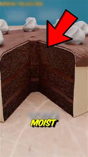 Stop Cutting CAKE Into Wedges! 🍰🚫 (The Moist Secret) ✨