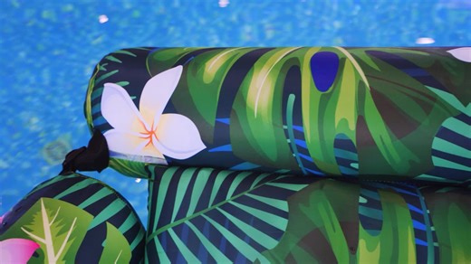 WERNNSAI 2 Pack pool floats with cupholder for Adults Fabric Inflatable pool accessories Adjustable Fabric for Swimming Pool Beach Lake Summer