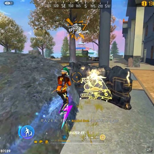 SCOPE IN SHOT❌ RAZER SIGNATURE SHOT ✅🔥#freefire #shortsfeed #tondegamer #nstwinsff #satvik