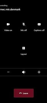 Room Remote for Microsoft Teams Rooms
