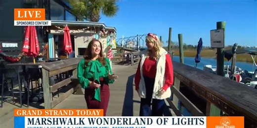 The MarshWalk Wonderland of Lights is back and brighter than ever
