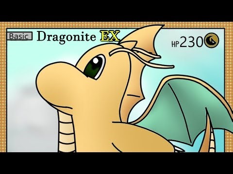 Dragonite Pokemon Card Fanart
