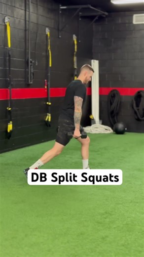 DB Split Squat: Build Leg Strength, Hip Stability & Controlled Single-Leg Power! 💥 #TrAkAthletics
