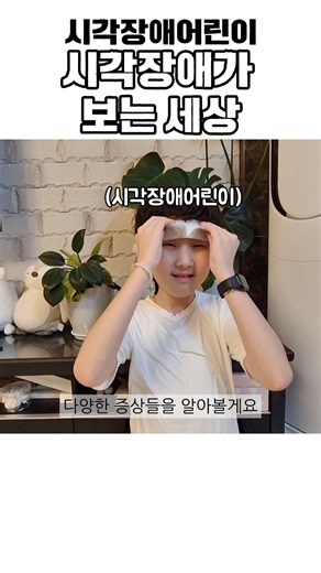 시각장애인의 유형 #시각장애인 #태윤유튜브 #시각효과