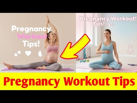 Pregnancy Workout Tips – Stay Fit & Safe During Pregnancy! 🤰✨ #pragnancy #pragnant