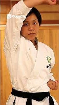 Master the Age Uke (Rising Block) with Okamoto Sensei 🥋 #karate