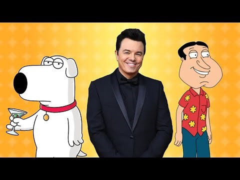 Seth MacFarlane doing Brian and Quagmire's Voice In Person | Family Guy