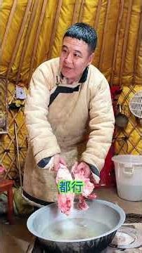 Traditional Mongolian herding life! #food #cooking #Mongolia