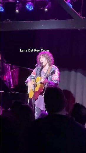 Lana Del Rey Cover at the Santa Barbara acoustic show!! #lanadelreylyrics #lanadelreycover
