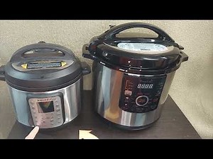 8qt InstaPot Compared to 12 qt MegaChef