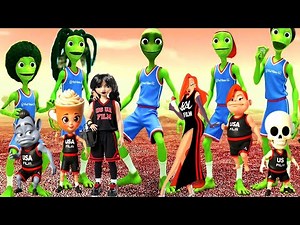 🏀🏆Alien Slam Dunk | Dame Tu Cosita x Popoys x Me Kemaste | Alien Super Cup Basketball Final 2025 �