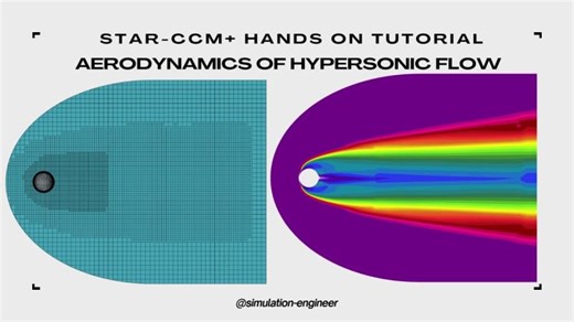 Star-CCM  Hands on Tutorial - Aerodynamics of Hypersonic Flow | Dr. Saqib Mahmood