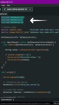 Send Data from Phone to ESP32 using BLE📱➡️⚡