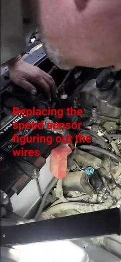 2004 Toyota replacing the speed sensor