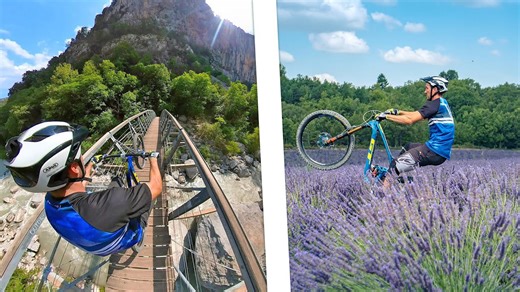 Le plus beau spot de VTT tournage épique avec l’Insta360 GO 2