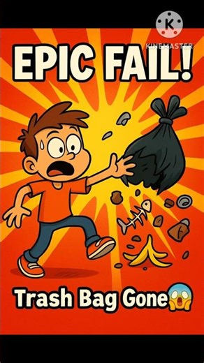 Epic Trash Bag Fail 😂 | The Most Relatable Struggle Ever!