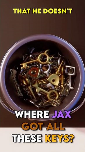 All of Jax's Unknown Keys? #theamazingdigitalcircus