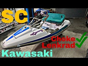 Super Chicken, Kawasaki, Teil 2, Choke und Lenkrad 🔧🪛 Der Sport Cruiser wird zum Skelett 🦴🩻