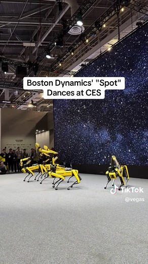 Boston Dynamics' Spot Dances at CES Las Vegas
