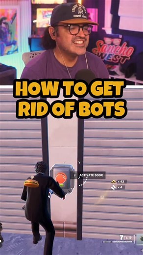 Best way to get rid of Fortnite Bots #fortnite #fortnitecommunity #fortniteclips #sanchowest #gaming | Sanchowest Gaming