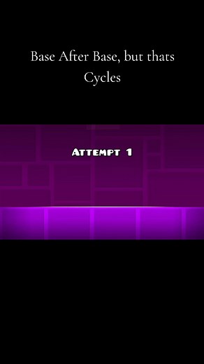 Base After Base: A Creative Geometry Dash Remake