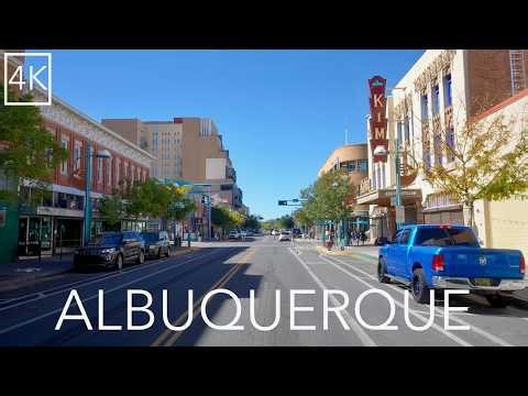 The Duke City Driving Tour 4K - Albuquerque New Mexico Drive