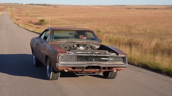 I rescued an abandoned Dodge Charger after 35 years