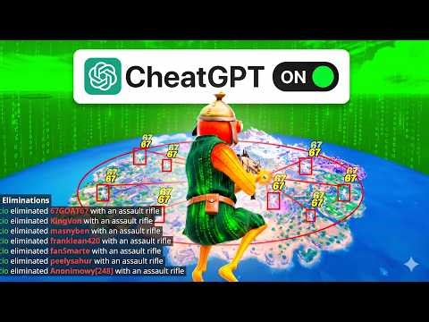 I Created Legal Cheats for Fortnite With Ai