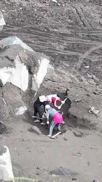 After the Merapi Lava Flood, Sand is Abundant