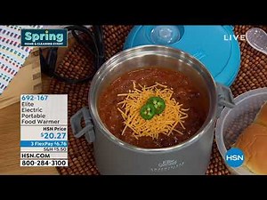 Elite Electric Portable Food Warmer